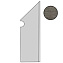 Плинтус Atlas Concord Италия Axi ANMD Grey Timber Battiscopa Sag.DX 30х7,2см 0,259кв.м.