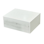 Комод Акватон Сакура 1A220403SKW80 47х60,4х24см белый глянцевый/ольха наварра