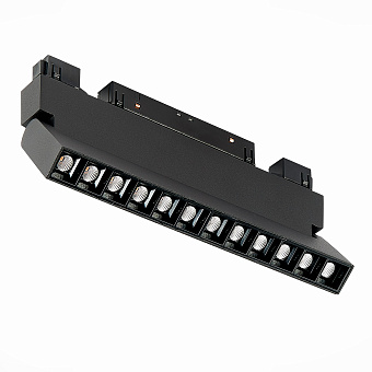 Магнитный трековый светильник ST Luce NANE ST364.446.12 12Вт LED чёрный