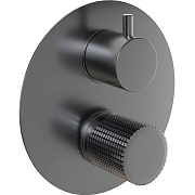 Смеситель для ванны Paini Cox grip 7GPZ6911 чёрный (матовый)