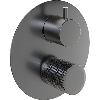 Смеситель для ванны Paini Cox grip 7GPZ6911 чёрный (матовый)