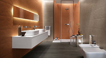 Настенная плитка FAP CERAMICHE Color Now fMRR Fango Rt 91,5х30,5см 1,395кв.м. матовая