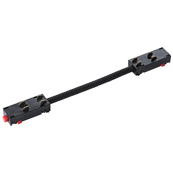 Коннектор Lightstar 505157 матовый чёрный для однофазного трека