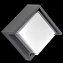 Светильник фасадный Lightstar Paletto 382293 15Вт IP54 LED серый