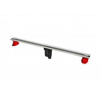 Щелевой душевой трап BERGES SUPER Slim 1200 123х12,5см вертикальный сток