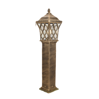 Светильник ландшафтный Elektrostandard Cassiopeya a039870 GL 1018F 60Вт IP44 E27 чёрное золото