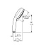 Ручной душ GROHE Tempesta Cosmopolitan 27575002 хром