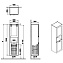 Пенал подвесной VITRA Root Classic 68524 36х42х155см матовый белый