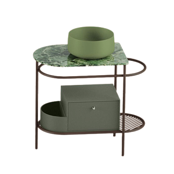 Столешница ArtCeram FILE 3.0 TFA009 93 Мрамор 46х68,5см verde issogne
