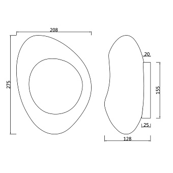 Бра Maytoni Mabell MOD306WL-01CH 40Вт E14