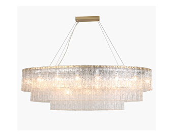 Люстра подвесная Newport 10820 10829+18/S brass 1620Вт 27 лампочек Е14