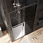 Душевая дверь AM-PM Gem Solo W90G-120-1-195BG 195х120см стекло тонированное