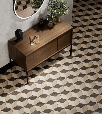 Матовый керамогранит KERAMA MARAZZI Брента SG23018N бежевый 20х23,1см 0,76кв.м.