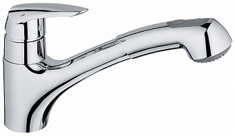 Смеситель для кухни GROHE Eurodisc 32257001 поворотный излив хром