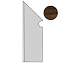 Плинтус Atlas Concord Италия Etic ANCS Palissandro Battiscopa Sag.SX 30х7,2см 0,259кв.м.