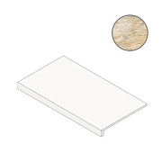 Плитка для ступеней Atlas Concord Италия Norde A59H Magnesio Scalino 33х60см 0,198кв.м. неполированная