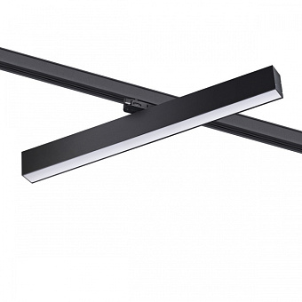 Трековый светильник Novotech ITER 358855 30Вт LED чёрный для трёхфазного трека