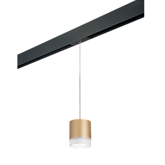 Трековый светильник Lightstar Rullo PRORP349080 15Вт GX 5.3 золото для однофазного трека