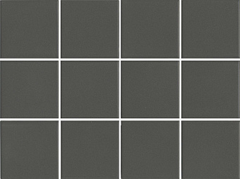 Керамическая мозаика KERAMA MARAZZI Агуста 1331 серый темный натуральный 9,8х9,8см 0,96кв.м.