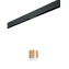 Трековый светильник Lightstar Rullo PRORP349080 15Вт GX 5.3 золото для однофазного трека