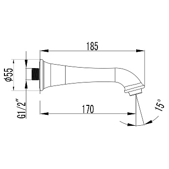 Излив LEMARK LM4881C