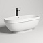 Ванна каменная SALINI GRECA 103121M S-Stone матовая 180х80см отдельностоящая