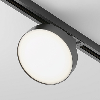 Трековый светильник Maytoni Zon TR043-1-12W3K-B 12Вт LED чёрный для однофазного трека
