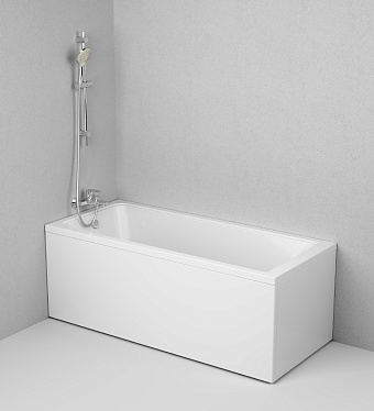 Ванна акриловая AM-PM Gem W90A-160-070W-A 160х70см пристенная