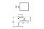 Косметическое зеркало GROHE Selection Cube 40808000 22,5х22,4см хром с регулировкой положения