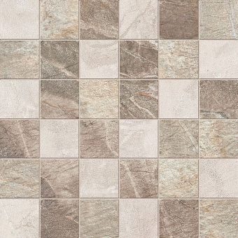 Керамическая мозаика ABK Fossil FSN03061 Mos.Quadr.Mix Cre/Bei/Br. 30х30см 0,54кв.м.