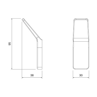 Крючок IDDIS Slide SLISC10i41 хром