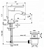 Смеситель для биде IDEAL STANDARD DOT 2.0 BC323AA хром