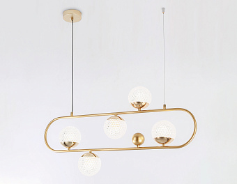 Люстра подвесная Ambrella TRADITIONAL Crystal TR5433 560Вт 5 лампочек G9