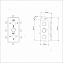 Смеситель для душа RGW Shower Panels 21140541-11 SP-41 хром