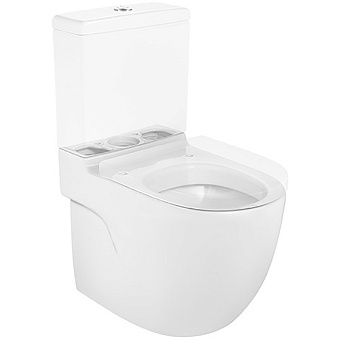 Унитаз напольный ROCA Meridian N 342248000 ободковый без сиденья