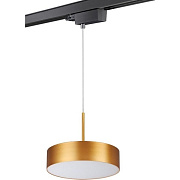 Трековый светильник Novotech PORT 358772 30Вт LED матовое золото для трёхфазного трека