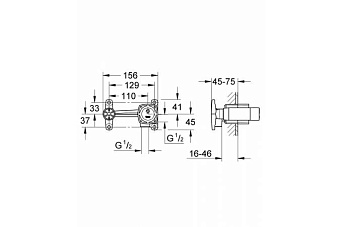 Внутренняя часть смесителя GROHE Grandera 23319000