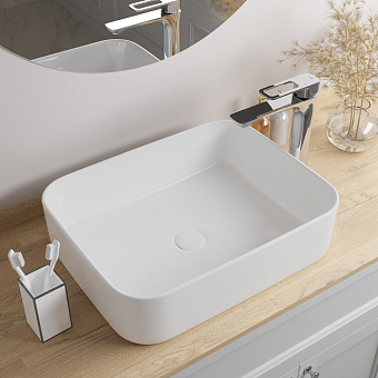 Раковина накладная IDDIS Bridge BRIWS05i27 50х39см