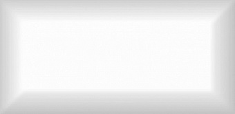 Настенная плитка KERAMA MARAZZI 16032 Граньяно белый грань 15х7,4см 0,89кв.м. глянцевая