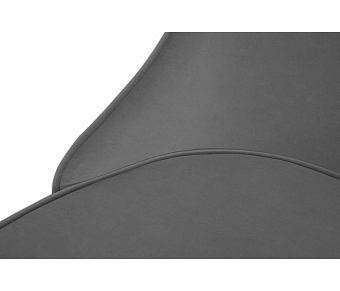 Барный стул AERO 43х49х97см велюр/сталь Dark Grey