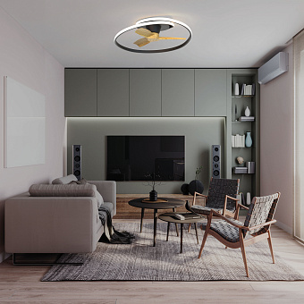 Люстра-вентилятор Mantra OCEAN 8236 60Вт LED