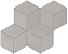 Керамическая мозаика Atlas Concord Италия MEK AMKF Medium Mosaico Esagono 30х35см 0,42кв.м.