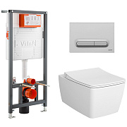 Инсталляция с унитазом VITRA Metropole 9820B003-7201