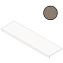 Плитка для ступеней Atlas Concord Италия Prism A4YS Suede Scalino 33х120см 0,396кв.м. неполированная