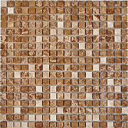 Мозаика PIXEL Каменная PIX221 Light Emperador мрамор 30,5х30,5см 0,93кв.м.