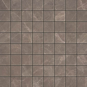 Керамическая мозаика Atlas Concord Италия Marvel Edge AEOR Gris Supreme Mosaico Matt 30х30см 0,9кв.м.