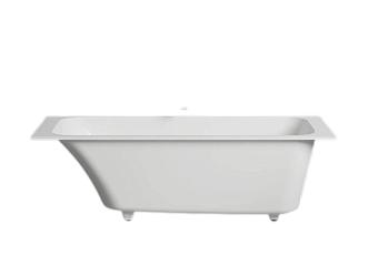 Ванна каменная SALINI ORLANDO 102015GRF S-Sense глянцевая 160х70см встраиваемая