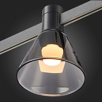 Магнитный трековый светильник ST Luce FARM ST814.406.03 3Вт LED дымчатый