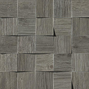 Керамическая мозаика Atlas Concord Италия Axi AMV4 Grey Timber Mosaico 3D 35х35см 0,735кв.м.