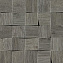 Керамическая мозаика Atlas Concord Италия Axi AMV4 Grey Timber Mosaico 3D 35х35см 0,735кв.м.